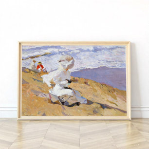 Het moment vastleggen, Joaquín Sorolla Art Poster