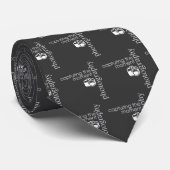 Het moment vastleggen stropdas (Opgerold)