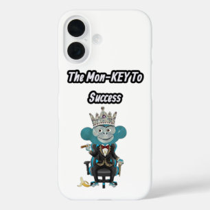 Het Mon-key tot succes cadeau  iPhone 16 Hoesje