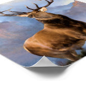 Het Monarch van de Glen Poster (Hoek)