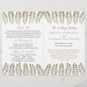 Het Monochrome Fern Woodland Wedding Collectie