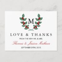 Het Monogram Berry Struik Wedding Collectie