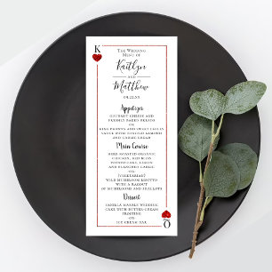 Het Monogram het Spelen Menu van het Collectie van