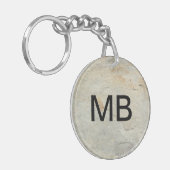 Het Monogram Sleutelhanger van het Monogram van de (Voorkant Links)