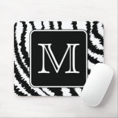 Het Monogram van de douane, de Gestreepte Muismat (Met muis)