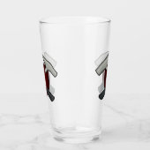 Het Monogram van de geoloog met Rotshamer Glas (Rechts)