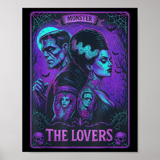 Het monster Frankenstein en de bruid Taro Poster (Voorkant)