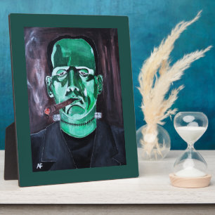 Het monster schilderij van Alfred Fox Fotoplaat