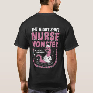 Het monster van de Night Shift Nurse T-shirt
