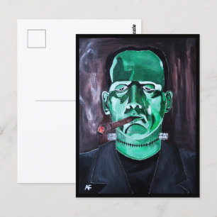 Het monsterschilderij van Alfred Fox Collectable Briefkaart