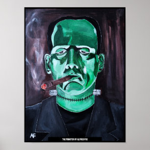 Het monsterschilderij van Alfred Fox Poster