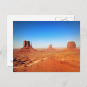 Het Monument in Utah Briefkaart (Voorkant / Achterkant)