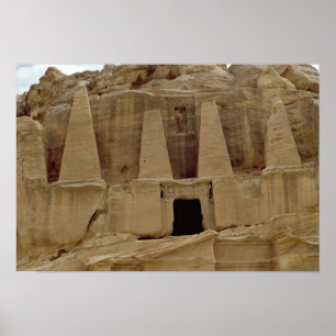 Het monument van de Pyramiden Poster