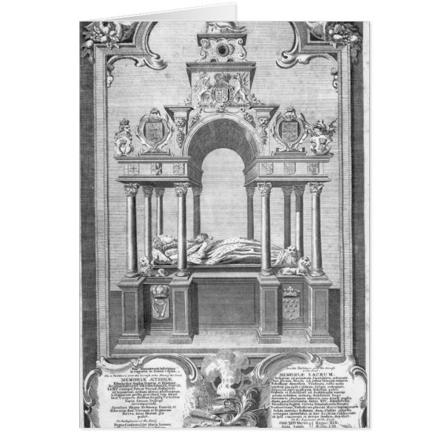 Het monument van koningin Elizabeth (Voorkant)