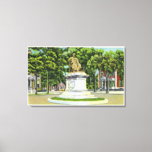 Het monument van Longmede # 2 Canvas Afdruk