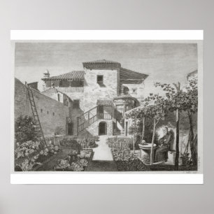 Het monument van Lysikaten in de tuin van de Ca Poster