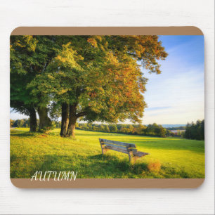 Het mooie Autumn-landschap Muismat