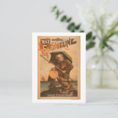 Het mooie Evangeline "Lone Fisherman" van Rijst Briefkaart (Staand voorkant)