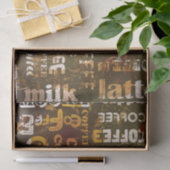 Het mooie Ontwerp van de Espresso van de Koffie Tissuepapier (Geschenk)