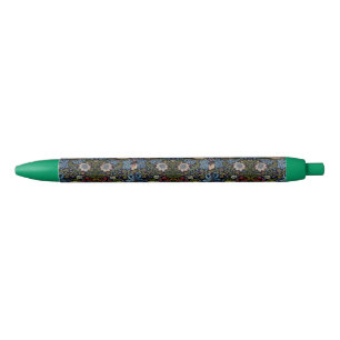 Het mooie patroon van William Morris, Jugendstil, Zwarte Inkt Pen