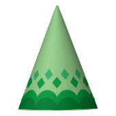 Het mooie Pet van het Patroonfeest van de Groenen Feesthoedjes (Voorkant)