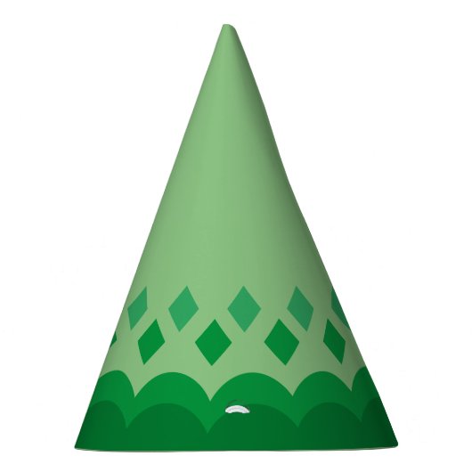 Het mooie Pet van het Patroonfeest van de Groenen Feesthoedjes (Rechts)