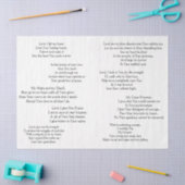 Het mooie Prayers Decoupage"-weefsel Tissuepapier (Craft)