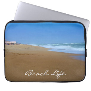 Het mooie strand van Shirley Taylor Laptop Sleeve