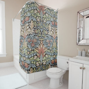 Het mooie werk van William Morris, Jugendstil, Douchegordijn