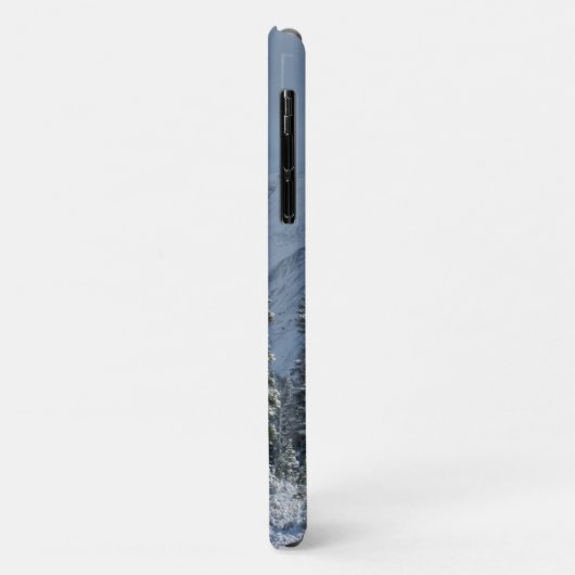Het mooie winterlandschap - bergen bomen sneeuw Case-Mate iPhone case (Achterkant/links)