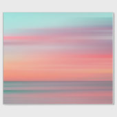 Het mooie Zee landschap Cadeaupapier (Vlak)