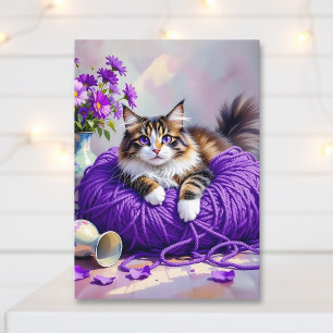 Het Mooiste Katten Thema Denk Aan Jou Gedicht Kaart