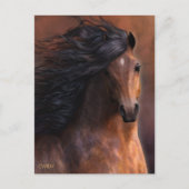 Het Morgan Horse Briefkaart (Voorkant)