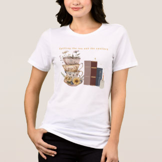 Het morsen van de thee en de spoilers Tri-Blend shirt