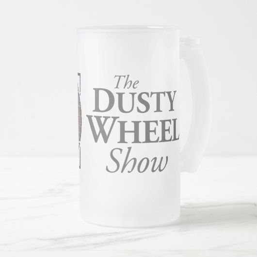 Het mosterdwiel: het wiel en het Show gevroren Mok (Voorkant rechts)