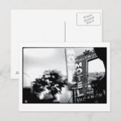 Het motel: 20e eeuw verouderd briefkaart (Voorkant / Achterkant)