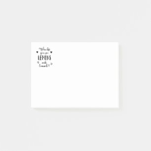 Het Motivatie Citaat van het Leven van de houding Post-it® Notes