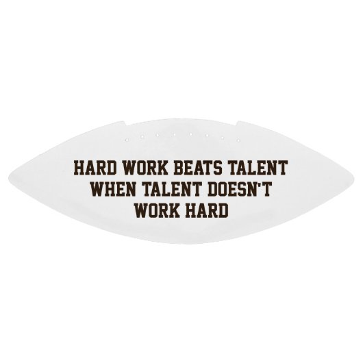 Het Motivatie Football van het Citaat van het hard (Paneel)