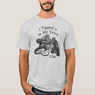 Het motorfietsenwiel bijvoegen t-shirt