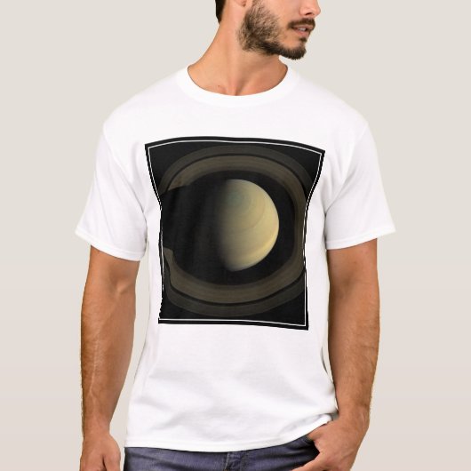 Het mozaïek van de planeet Saturnus en zijn belang T-shirt (Voorkant)