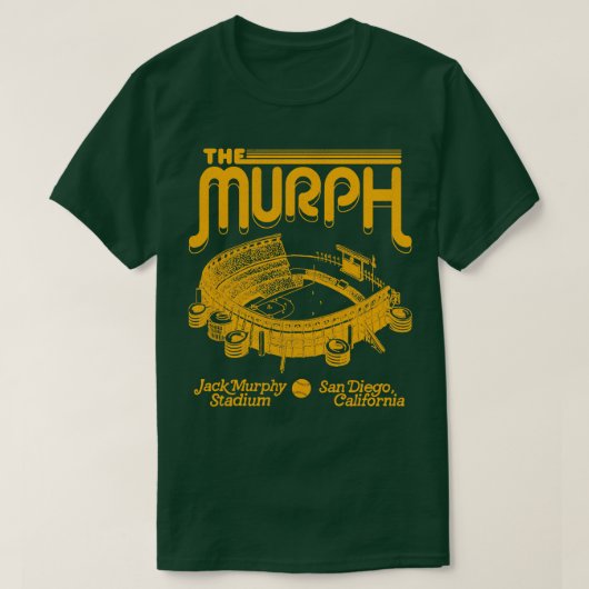 HET Murphy Stadium, dat toen werd opgeheven T-shirt (Design voorkant)