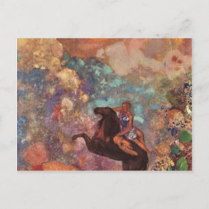 Het MUSE op Pegasu door Bertrand-Jean Redon Briefkaart