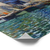 Het museum in Le Havre Claude Monet Poster (Hoek)