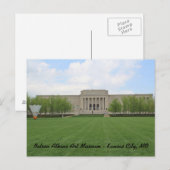 Het Museum van de Kunst van Nelson Atkins Briefkaart (Voorkant / Achterkant)