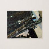 Het Muzikale Instrument van de Gitaar van de Legpuzzel (Horizontaal)