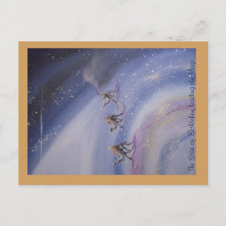 Het mysterie van Kerstmis Feestdagenkaart