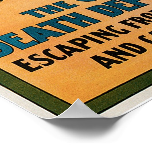 het mysterieuze duval magische Poster (Hoek)