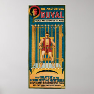 het mysterieuze duval magische Poster