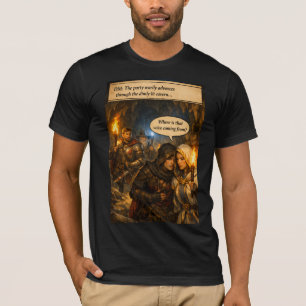 Het mysterieuze stem T-shirt