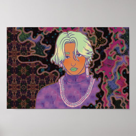 Het mystieke Man Poster (Voorkant)